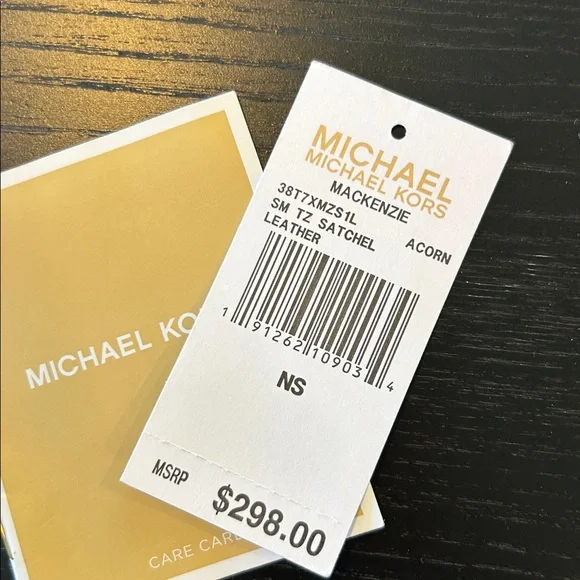 Michael Kors Tan Leather Handbag Crossbody - Picture 12 of 12